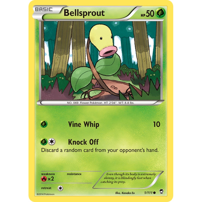 Bellsprout (1/111) [XY: Furious Fists]