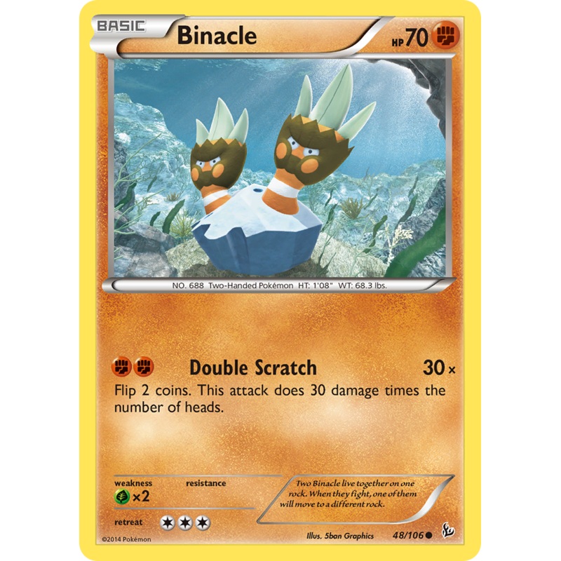 Binacle (48/106) [XY: Flashfire]