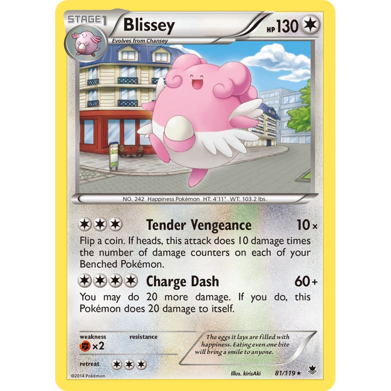 Blissey (81/119) [XY: Phantom Forces]