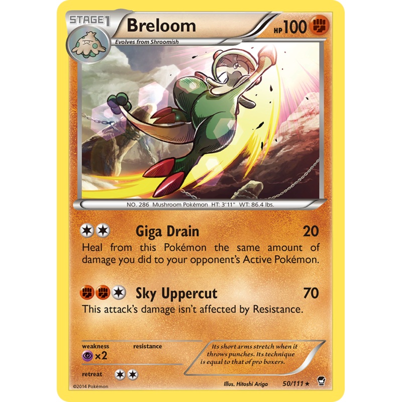 Breloom (50/111) [XY: Furious Fists]