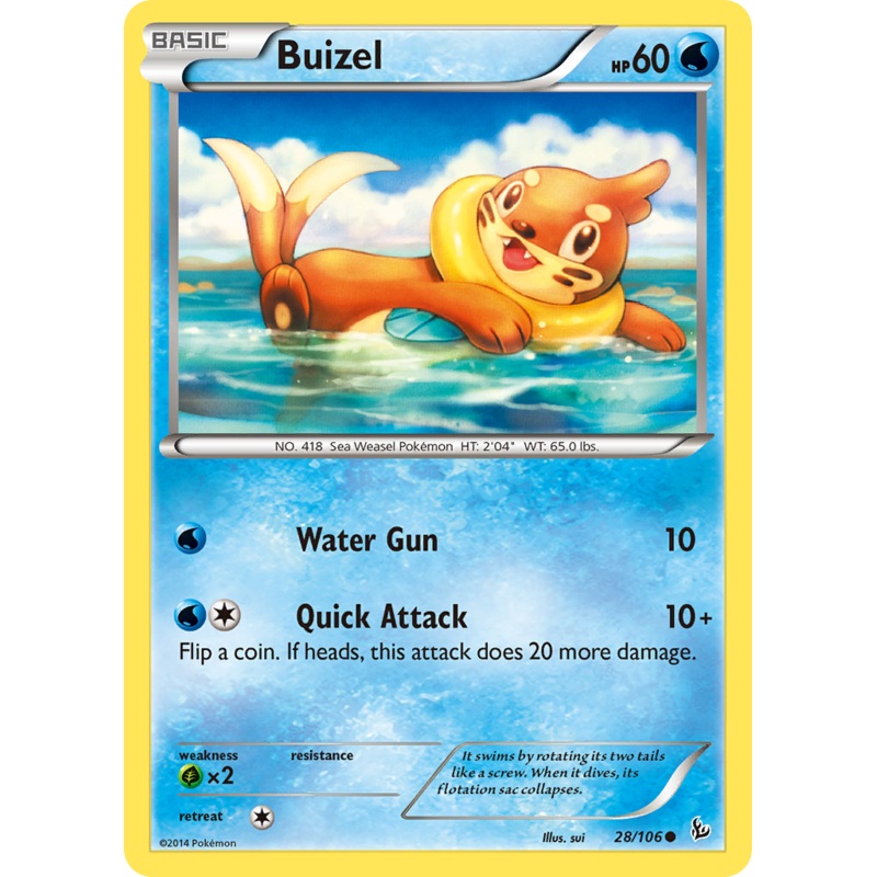 Buizel (28/106) [XY: Flashfire]
