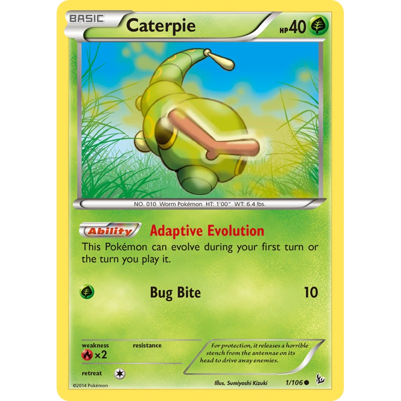 Caterpie (1/106) [XY: Flashfire]