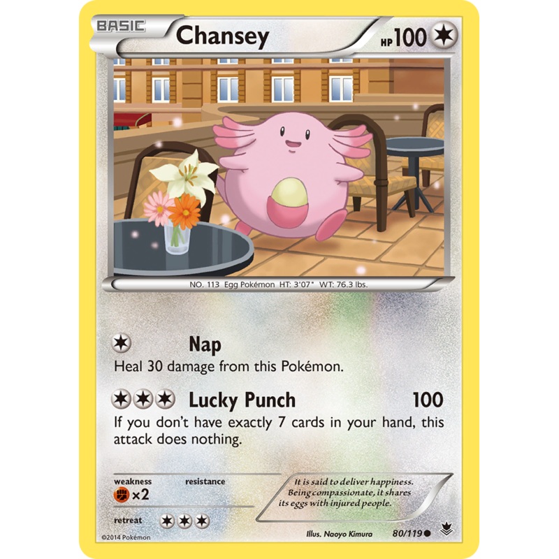 Chansey (80/119) [XY: Phantom Forces]