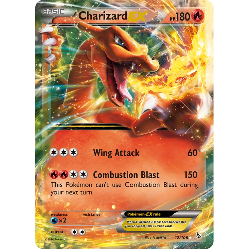 Charizard EX (12/106) [XY: Flashfire]