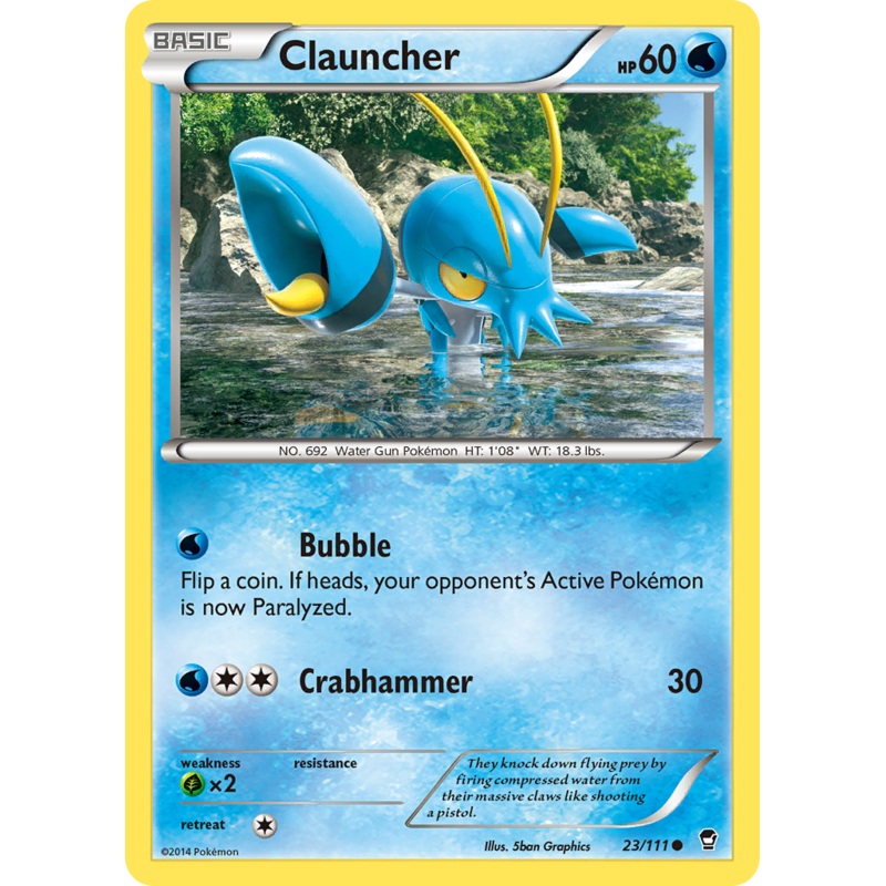 Clauncher (23/111) [XY: Furious Fists]