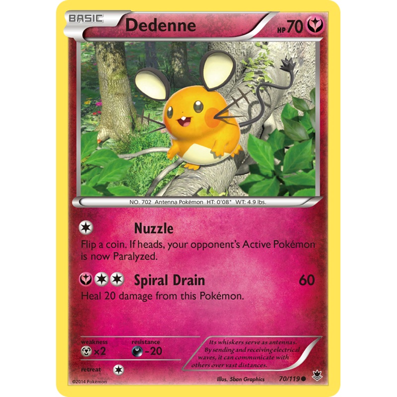 Dedenne (70/119) [XY: Phantom Forces]
