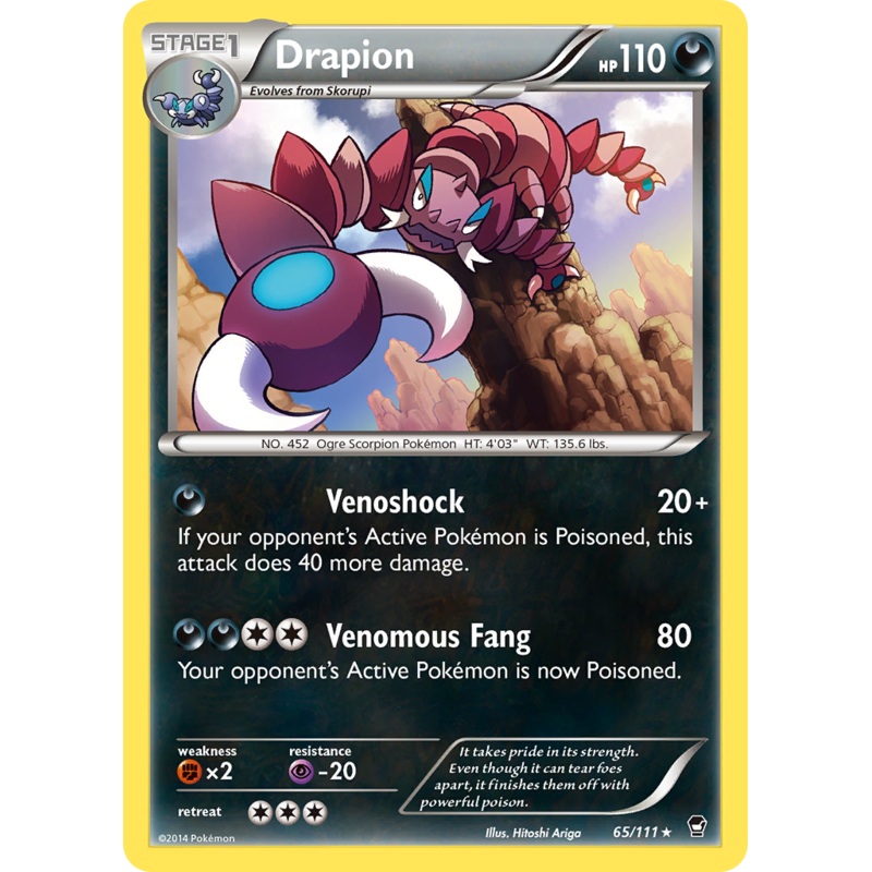 Drapion (65/111) [XY: Furious Fists]