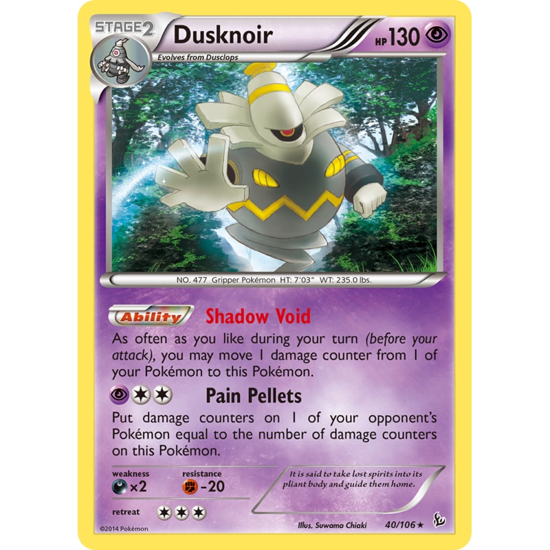 Dusknoir (40/106) [XY: Flashfire]