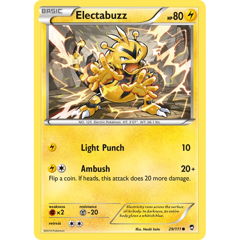 Electabuzz (29/111) [XY: Furious Fists]