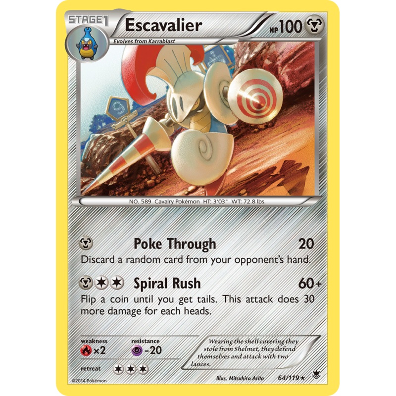 Escavalier (64/119) [XY: Phantom Forces]
