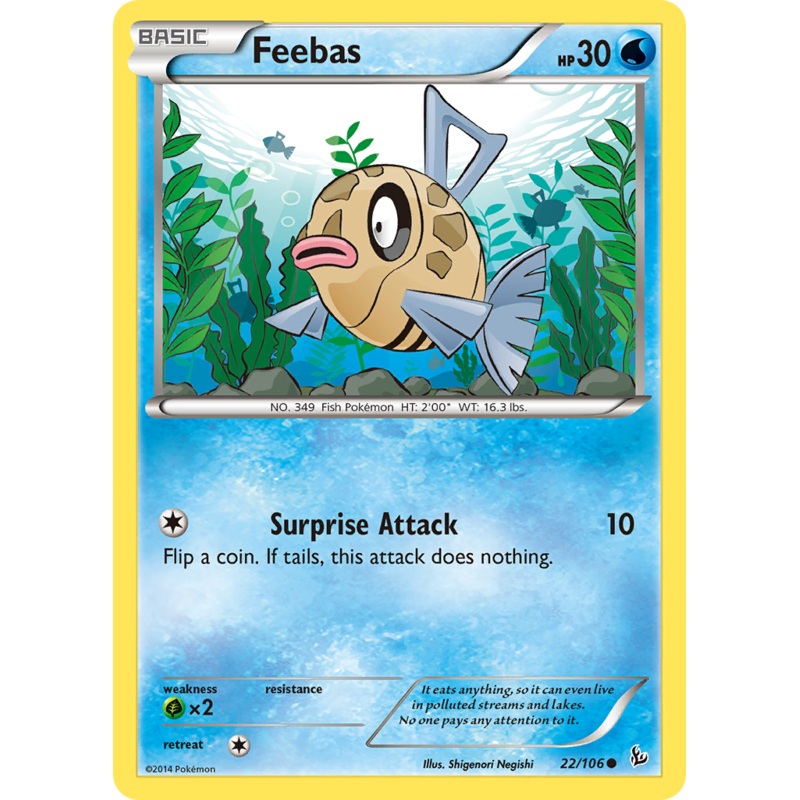 Feebas (22/106) [XY: Flashfire]