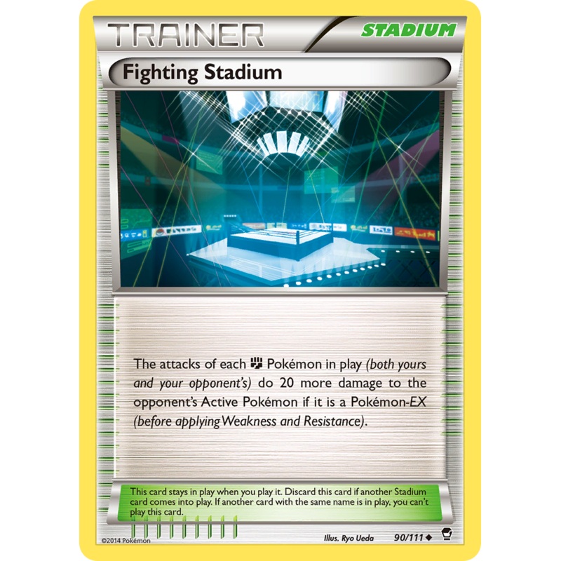 Fighting Stadium (90/111) [XY: Furious Fists]
