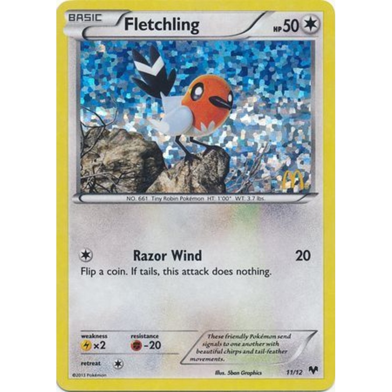 Fletchling (11/12) [McDonald's Promos: 2014 Collection]