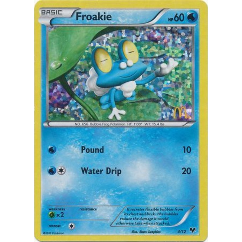 Froakie (4/12) [McDonald's Promos: 2014 Collection]