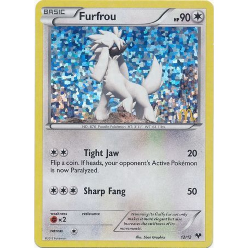 Furfrou (12/12) [McDonald's Promos: 2014 Collection]