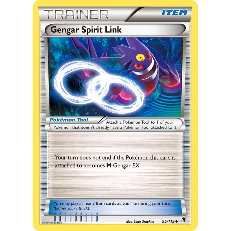 Gengar Spirit Link (95/119) [XY: Phantom Forces]
