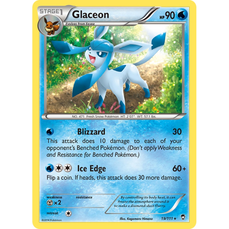 Glaceon (19/111) [XY: Furious Fists]