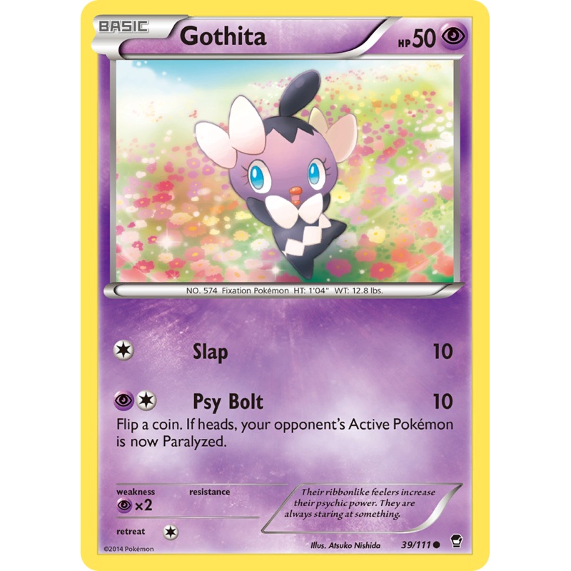Gothita (39/111) [XY: Furious Fists]