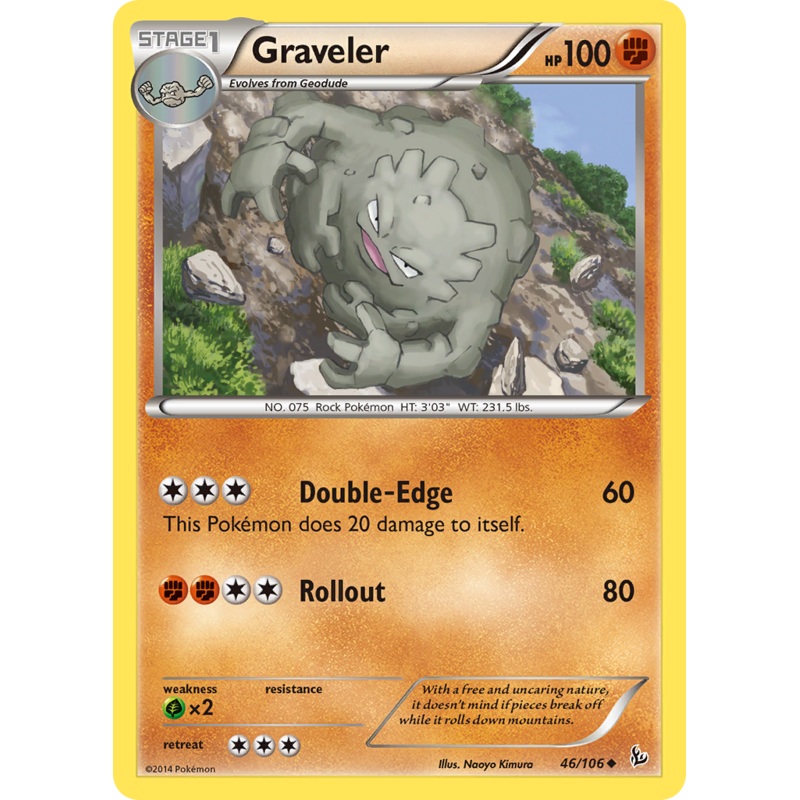 Graveler (46/106) [XY: Flashfire]