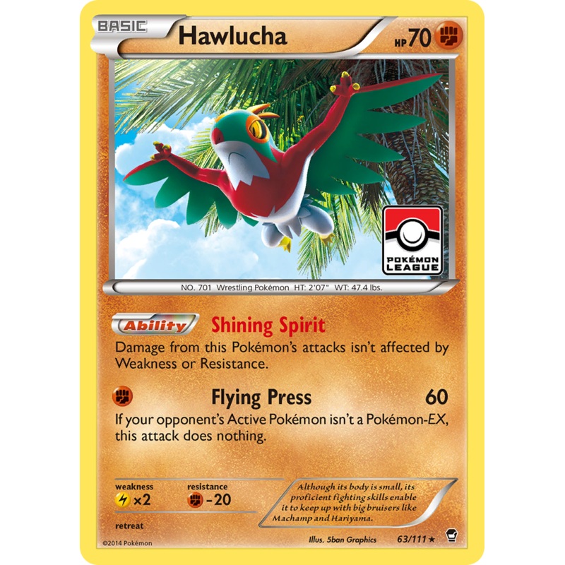 Hawlucha (63/111) [XY: Furious Fists]