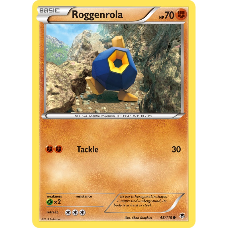Roggenrola (48/119) [XY: Phantom Forces]