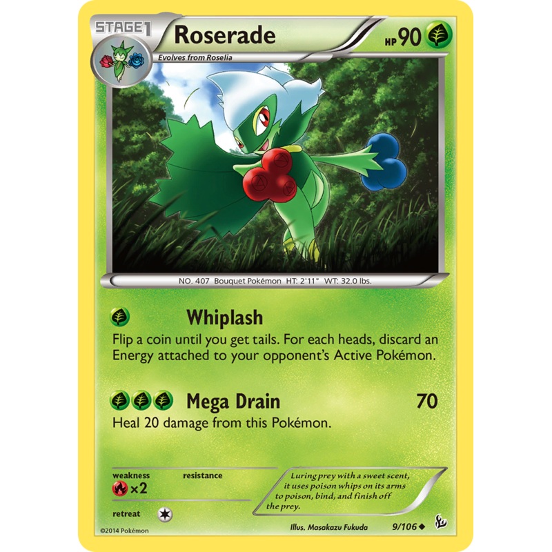 Roserade (9/106) [XY: Flashfire]