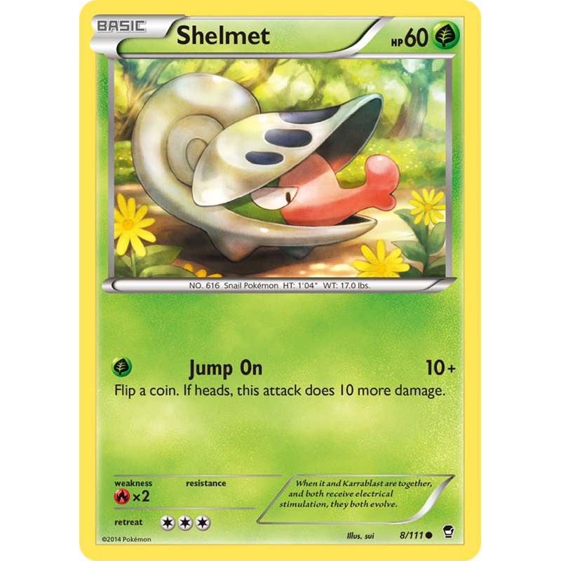 Shelmet (8/111) [XY: Furious Fists]