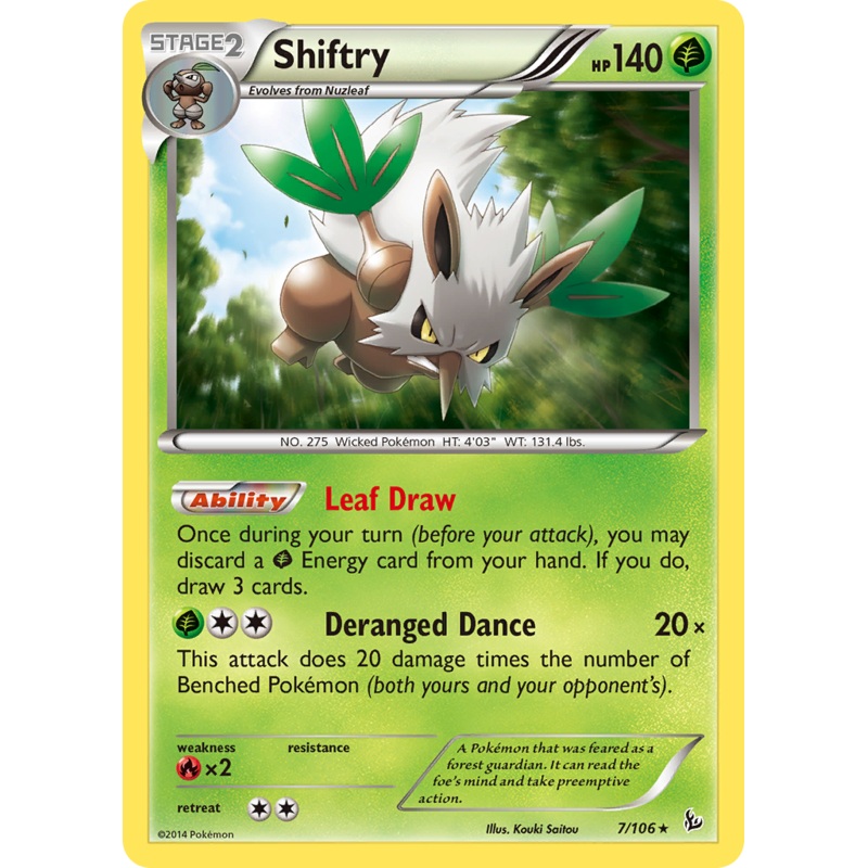 Shiftry (7/106) [XY: Flashfire]