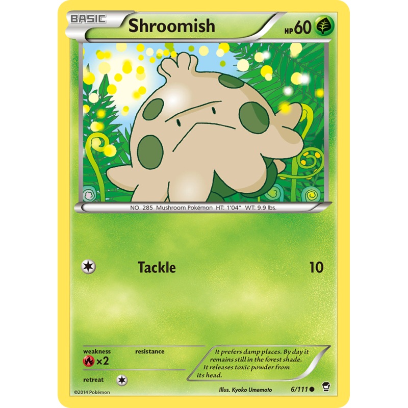 Shroomish (6/111) [XY: Furious Fists]