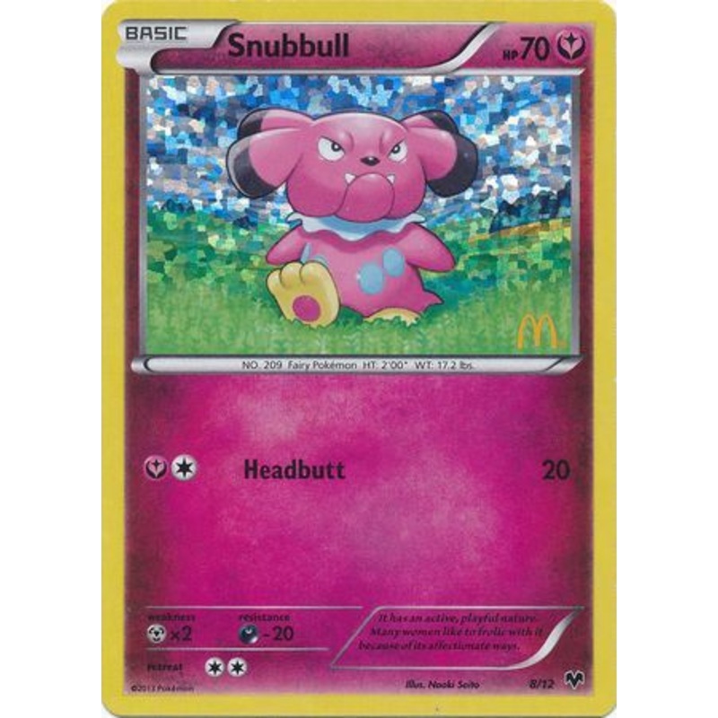 Snubbull (8/12) [McDonald's Promos: 2014 Collection]