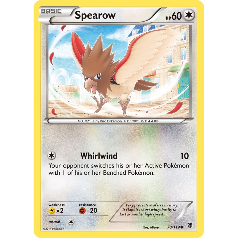 Spearow (78/119) [XY: Phantom Forces]