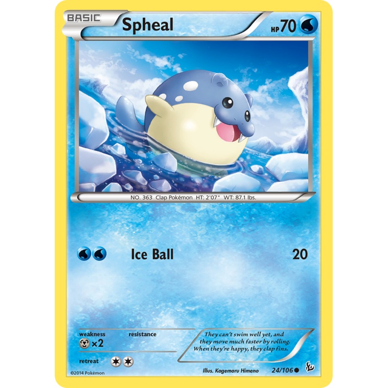 Spheal (24/106) [XY: Flashfire]
