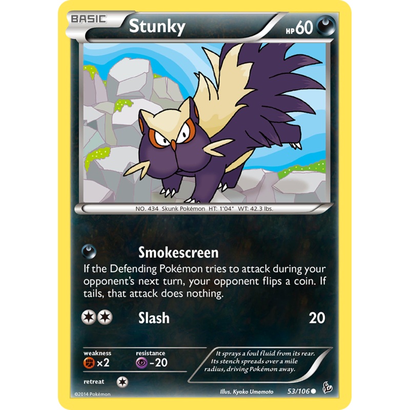 Stunky (53/106) [XY: Flashfire]