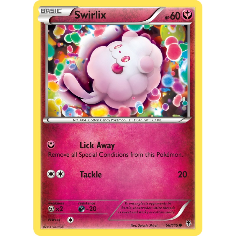Swirlix (68/119) [XY: Phantom Forces]