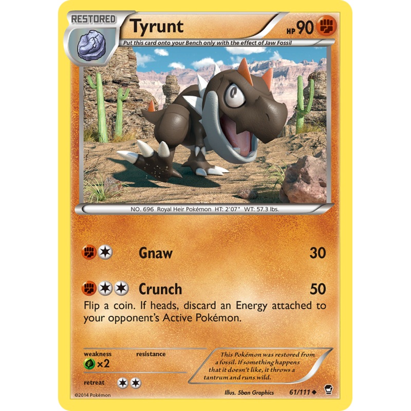 Tyrunt (61/111) [XY: Furious Fists]