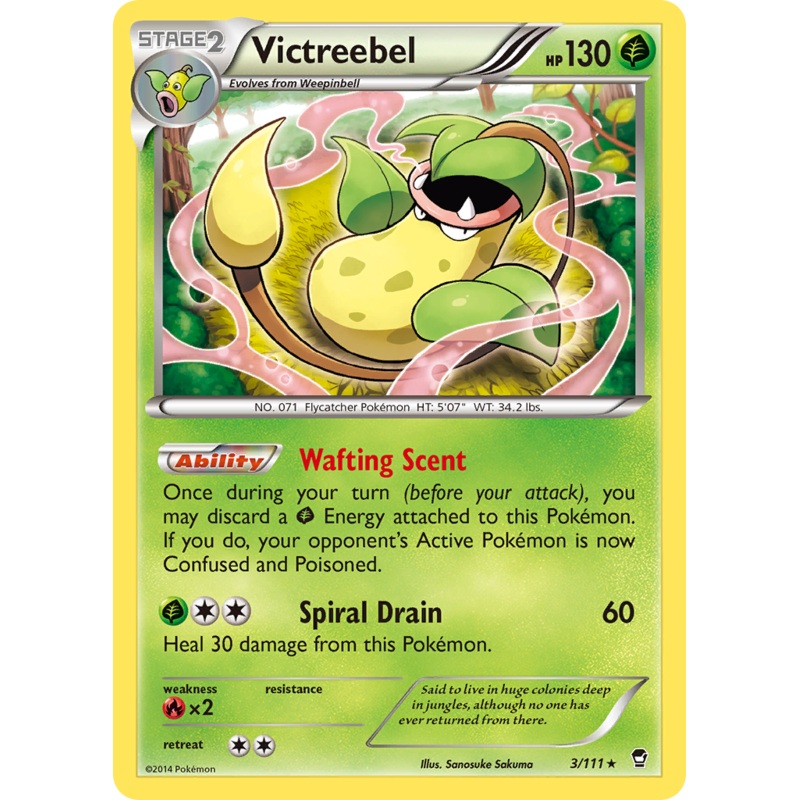 Victreebel (3/111) [XY: Furious Fists]