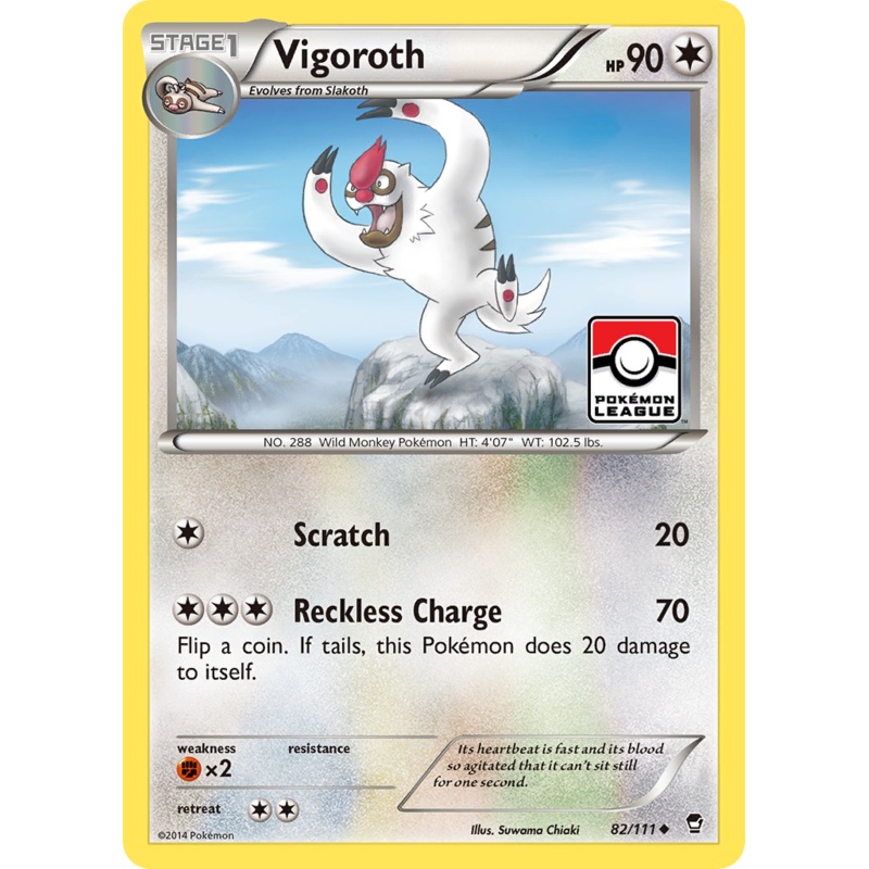 Vigoroth (82/111) [XY: Furious Fists]