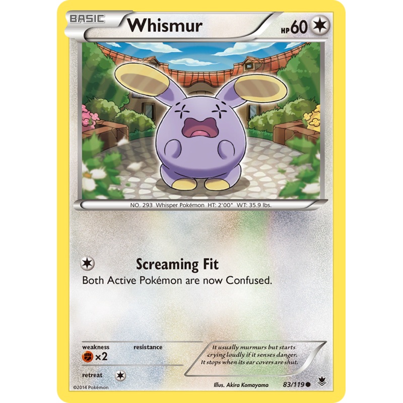 Whismur (83/119) [XY: Phantom Forces]