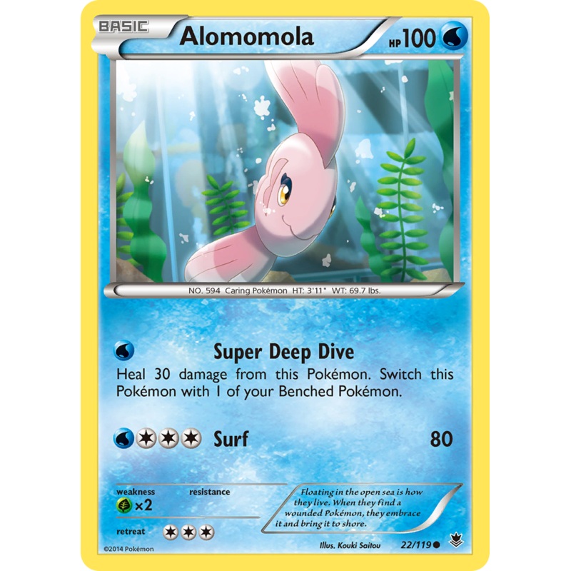 Alomomola (22/119) [XY: Phantom Forces]