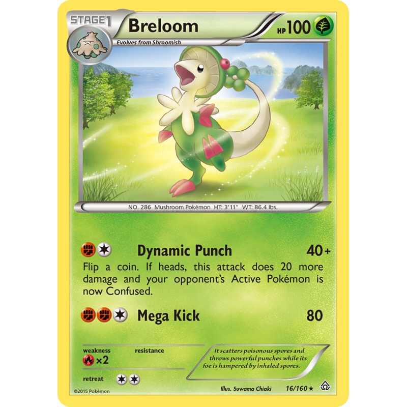 Breloom (16/160) [XY: Primal Clash]