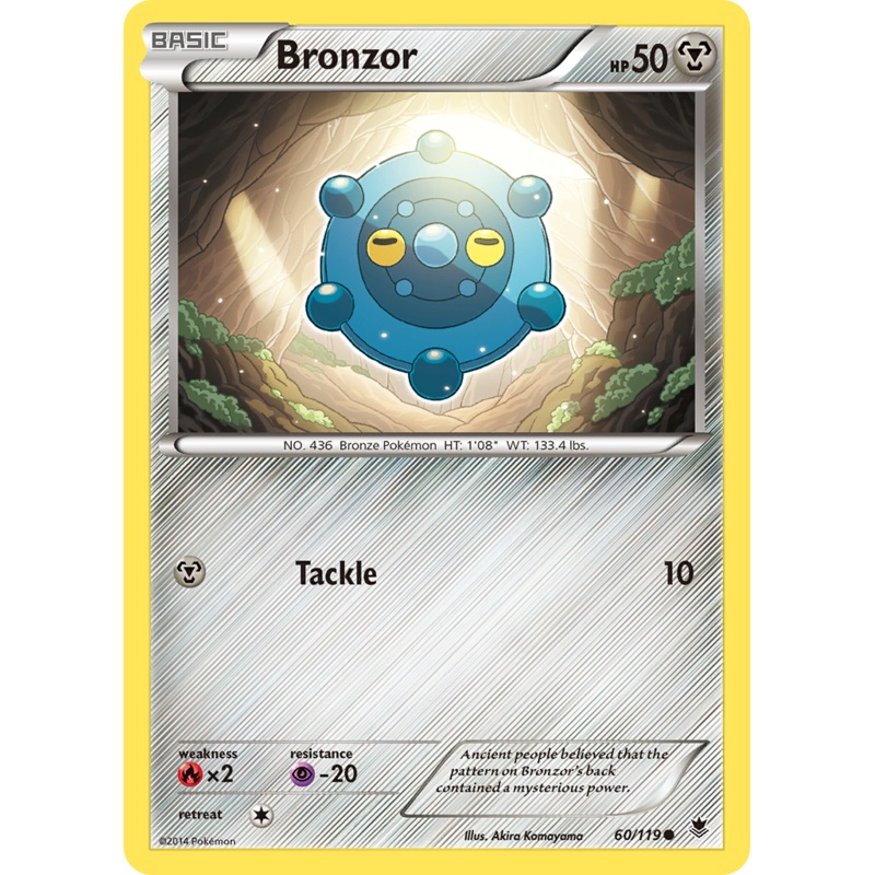 Bronzor (60/119) [XY: Phantom Forces]