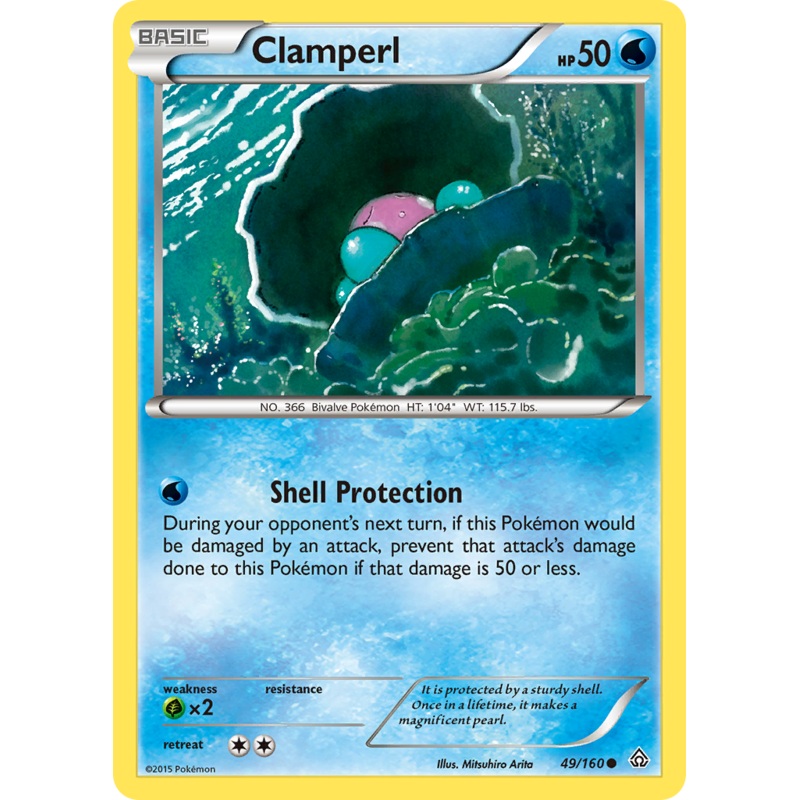 Clamperl (49/160) [XY: Primal Clash]