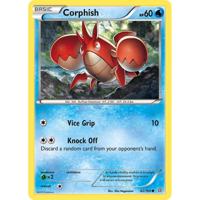 Corphish (42/160) [XY: Primal Clash]