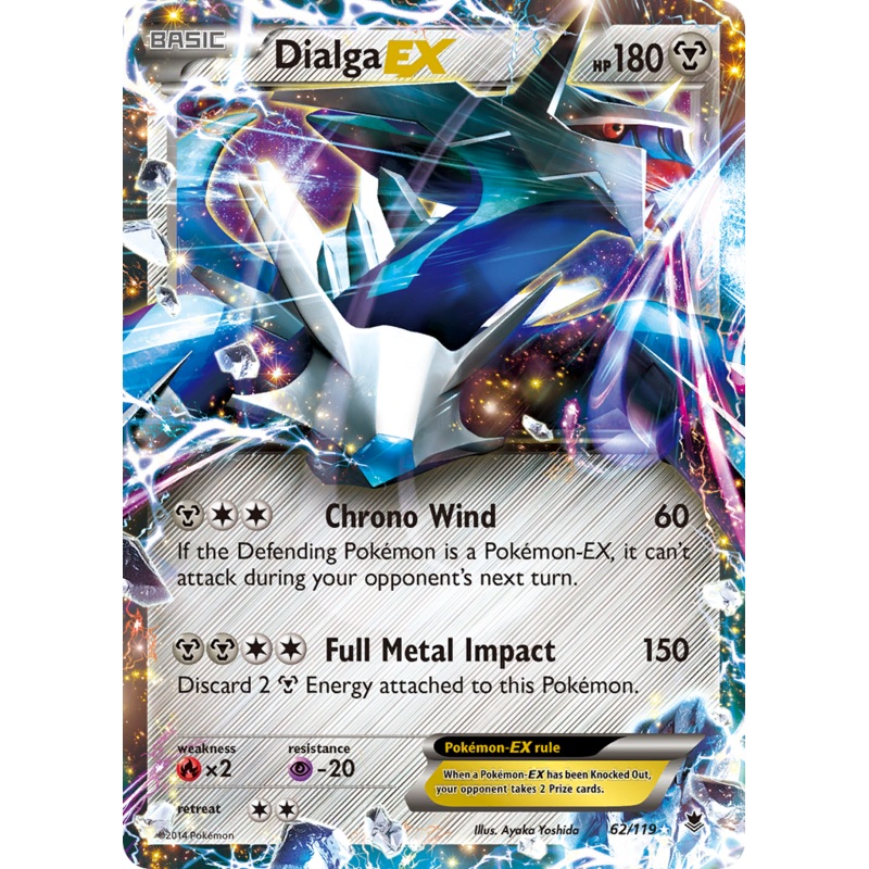 Dialga EX (62/119) [XY: Phantom Forces]