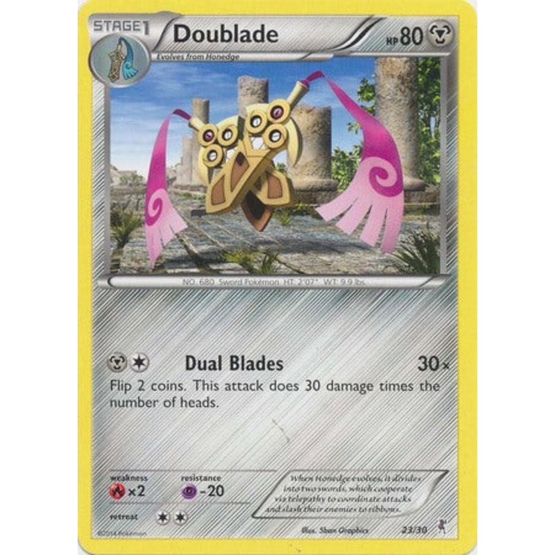 Doublade (23/30) [XY: Trainer Kit 1 - Bisharp]