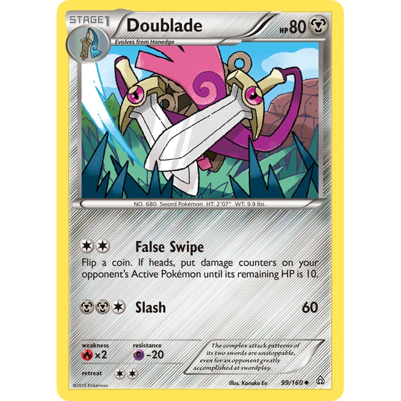Doublade (99/160) [XY: Primal Clash]