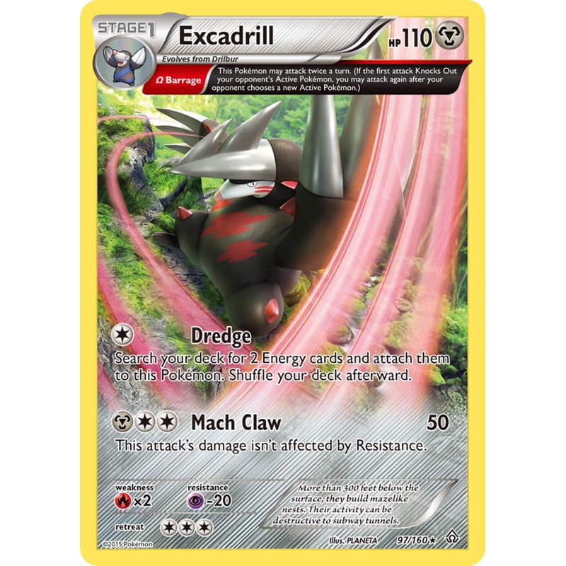 Excadrill (97/160) [XY: Primal Clash]