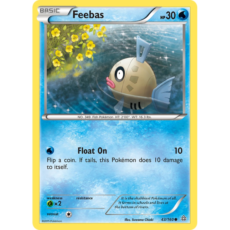 Feebas (43/160) [XY: Primal Clash]