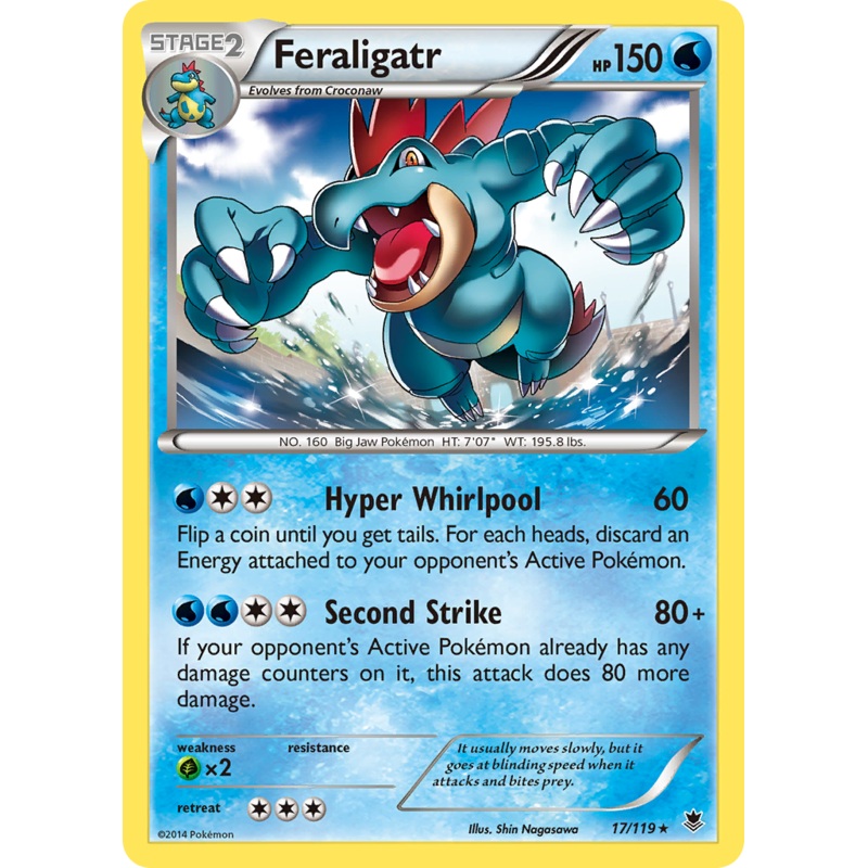 Feraligatr (17/119) [XY: Phantom Forces]