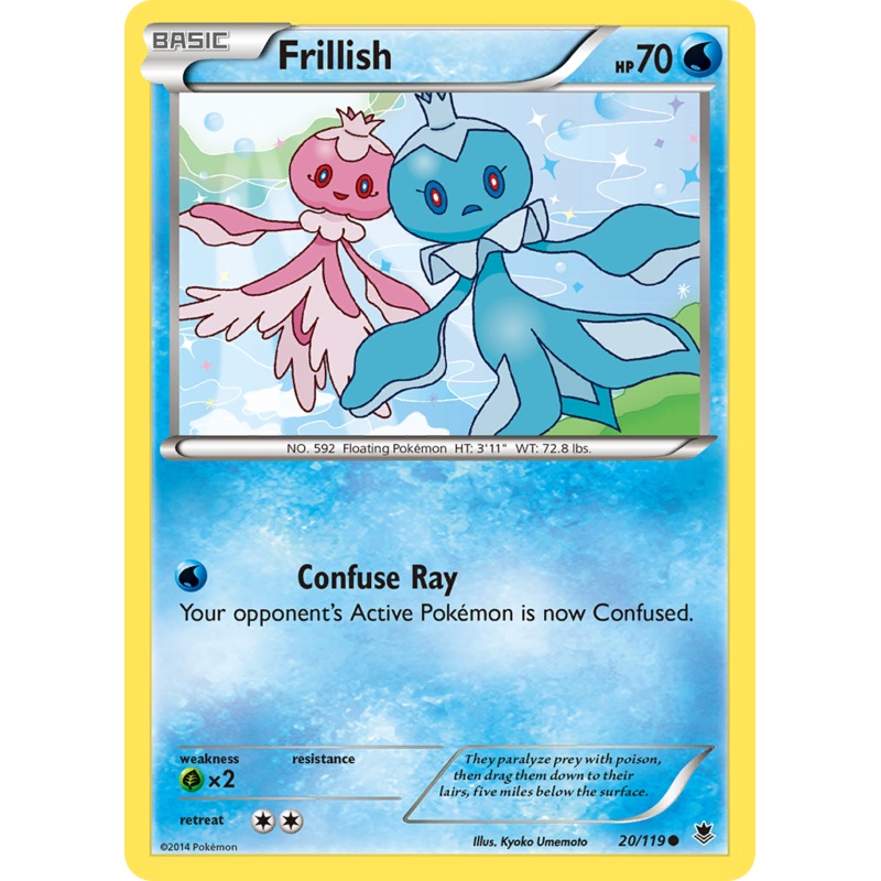 Frillish (20/119) [XY: Phantom Forces]